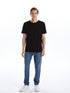LC Waikiki Crew Neck Short Sleeve Combed Cotton Men's T-shirt